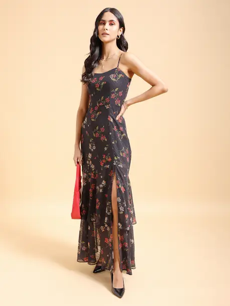 Zara - Floral Maxi Dress